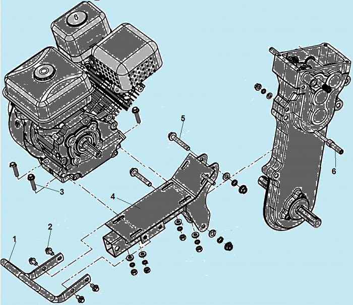 2 РАМА КУЛЬТИВАТОР CHAMPION ВС7714
