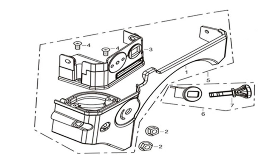 ЗАПЧАСТИ ДЛЯ ДВИГАТЕЛЯ LC170FDS (ФИЛЬТР ВОЗДУШНЫЙ)