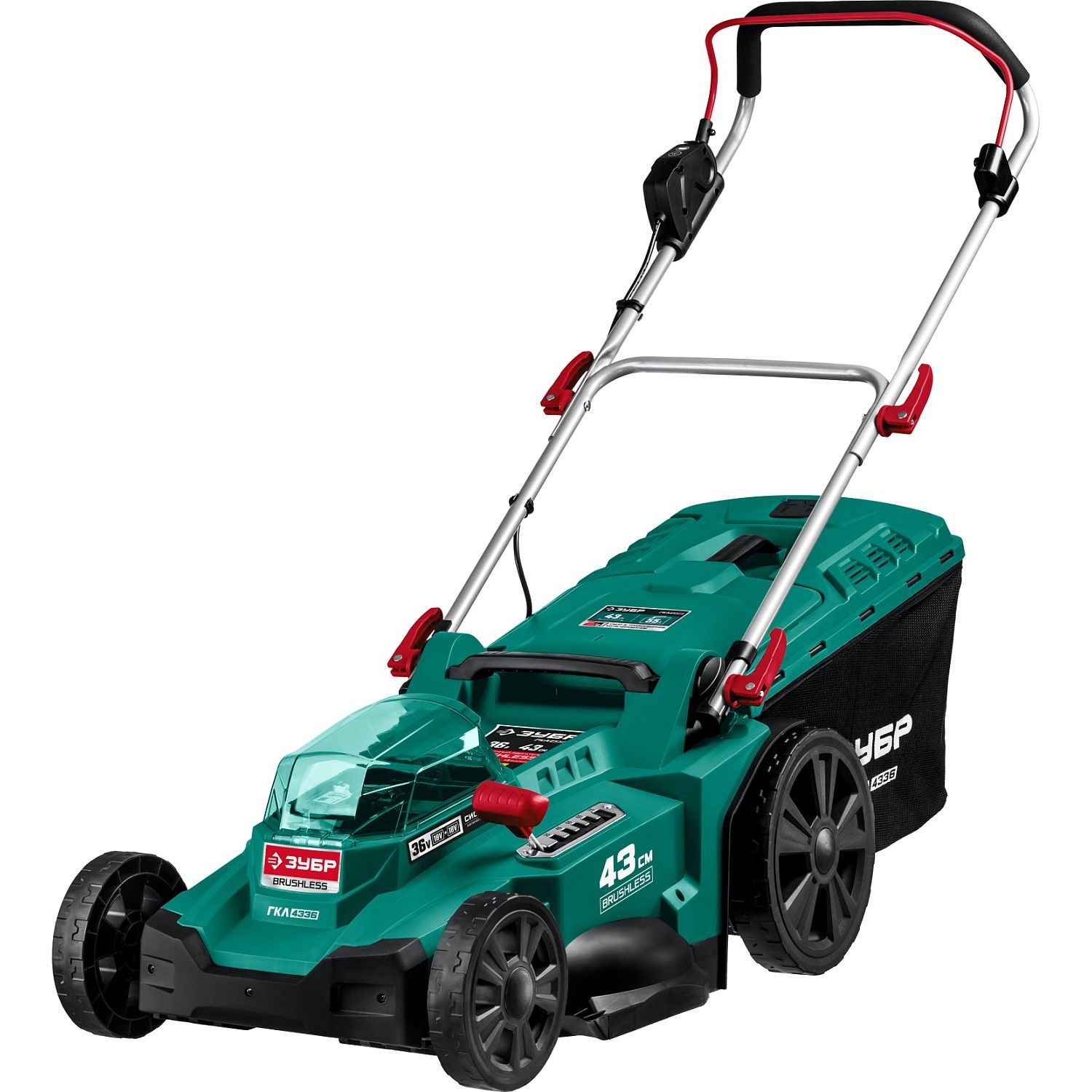Бесщеточная газонокосилка, без АКБ ГКЛ-4336